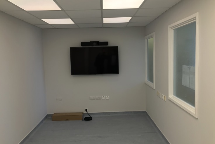 Internal image of meeting room within Cobham Health Centre