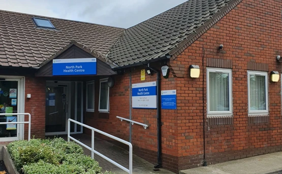 North Park Health Centre Entrance