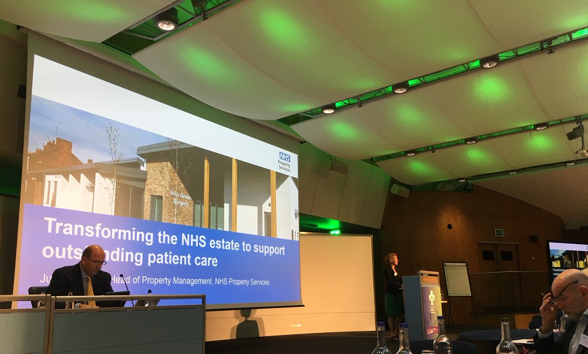Speaker at the Transforming the NHS estate Conference