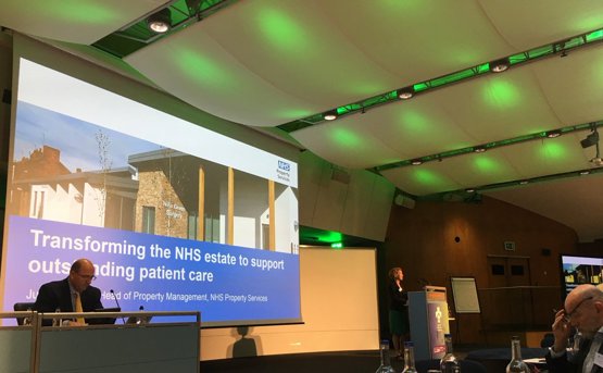 Speaker at the Transforming the NHS estate Conference