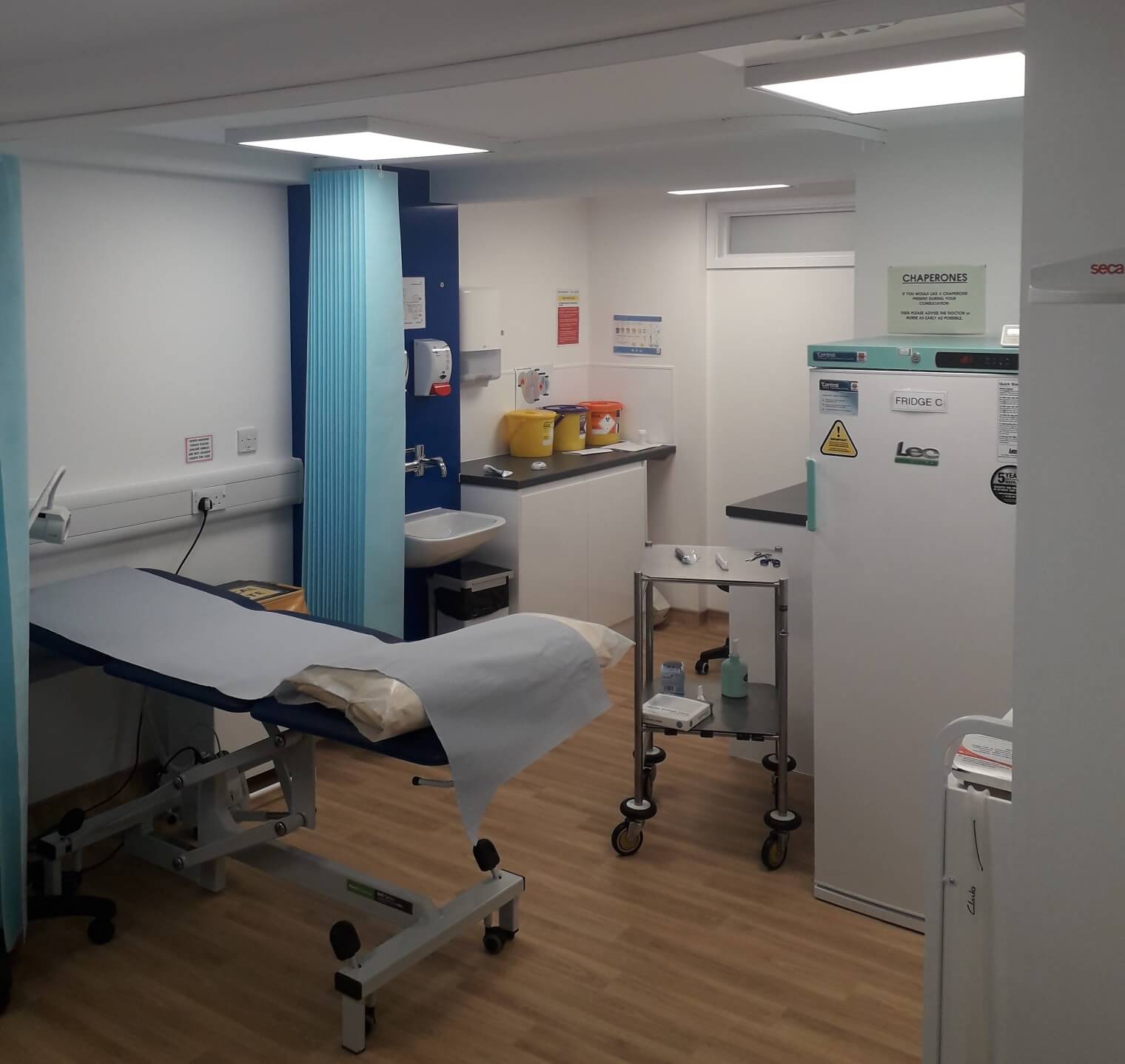£170k refurbishment and reconfiguration to create additional clinical rooms