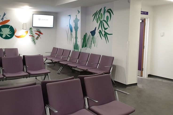 Wellington health centre reception chairs