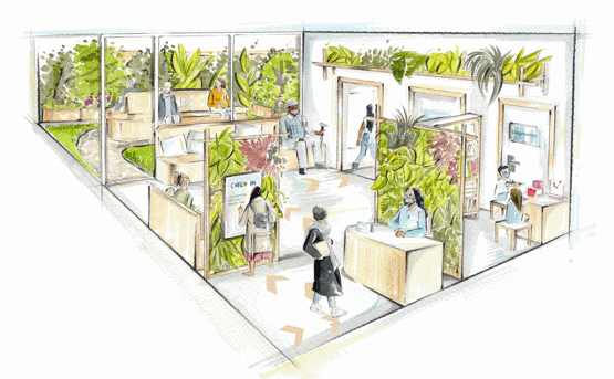 Animation of GP/Healthcare Facility 