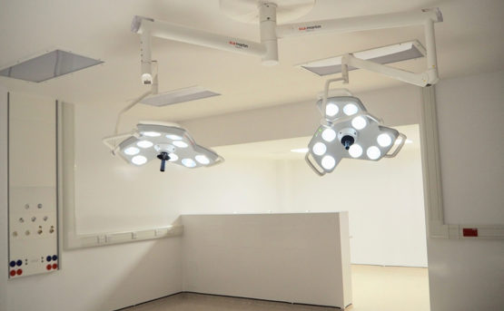 Lights at Crawly Hospital Surgery Theatre 