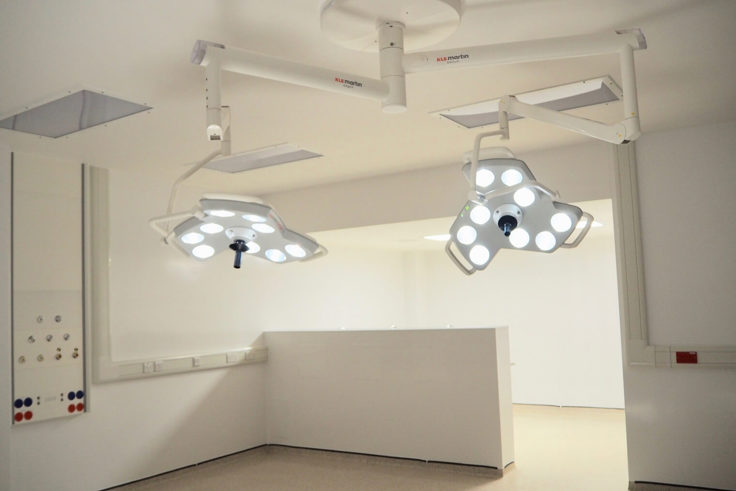 Lights at Crawly Hospital Surgery Theatre 