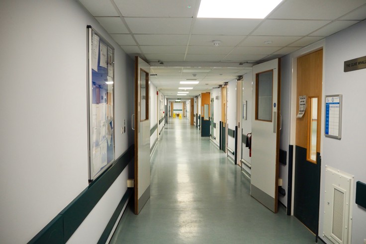 Hallway at Crawley Hospital