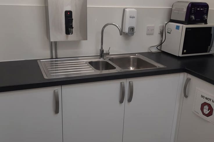 Kitchen Sink at Great Lever Health Centre 
