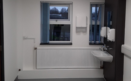 Windows at Edgerton and Dunscar health centre 
