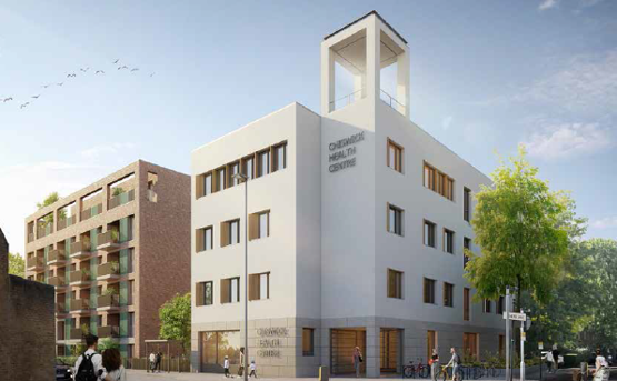 Architect's design for Chiswick Health Centre