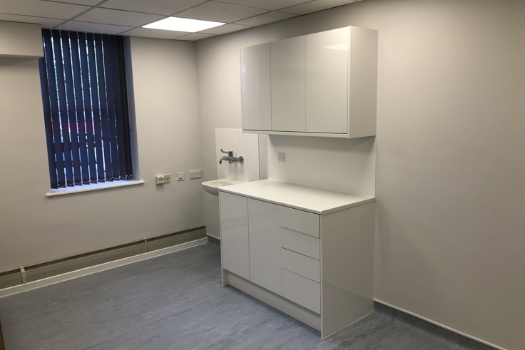 Property gallery image: Converting unused admin space to expand clinical capacity