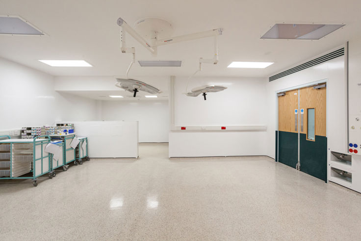 Property gallery image: Upgrading four surgery theatres at Crawley Hospital for a safer, better space for staff and patients 