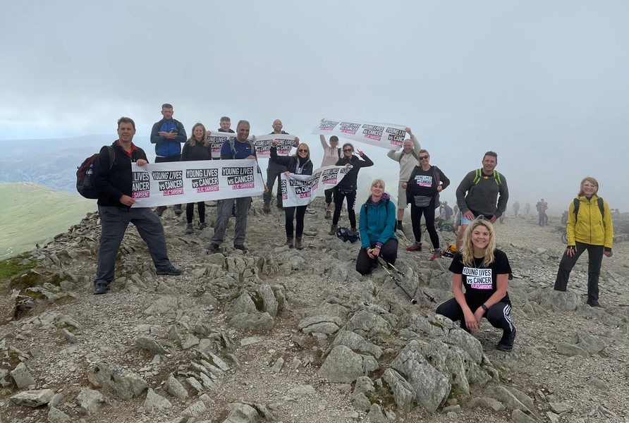 Climb for Cancer: our Midlands team raises £1,600