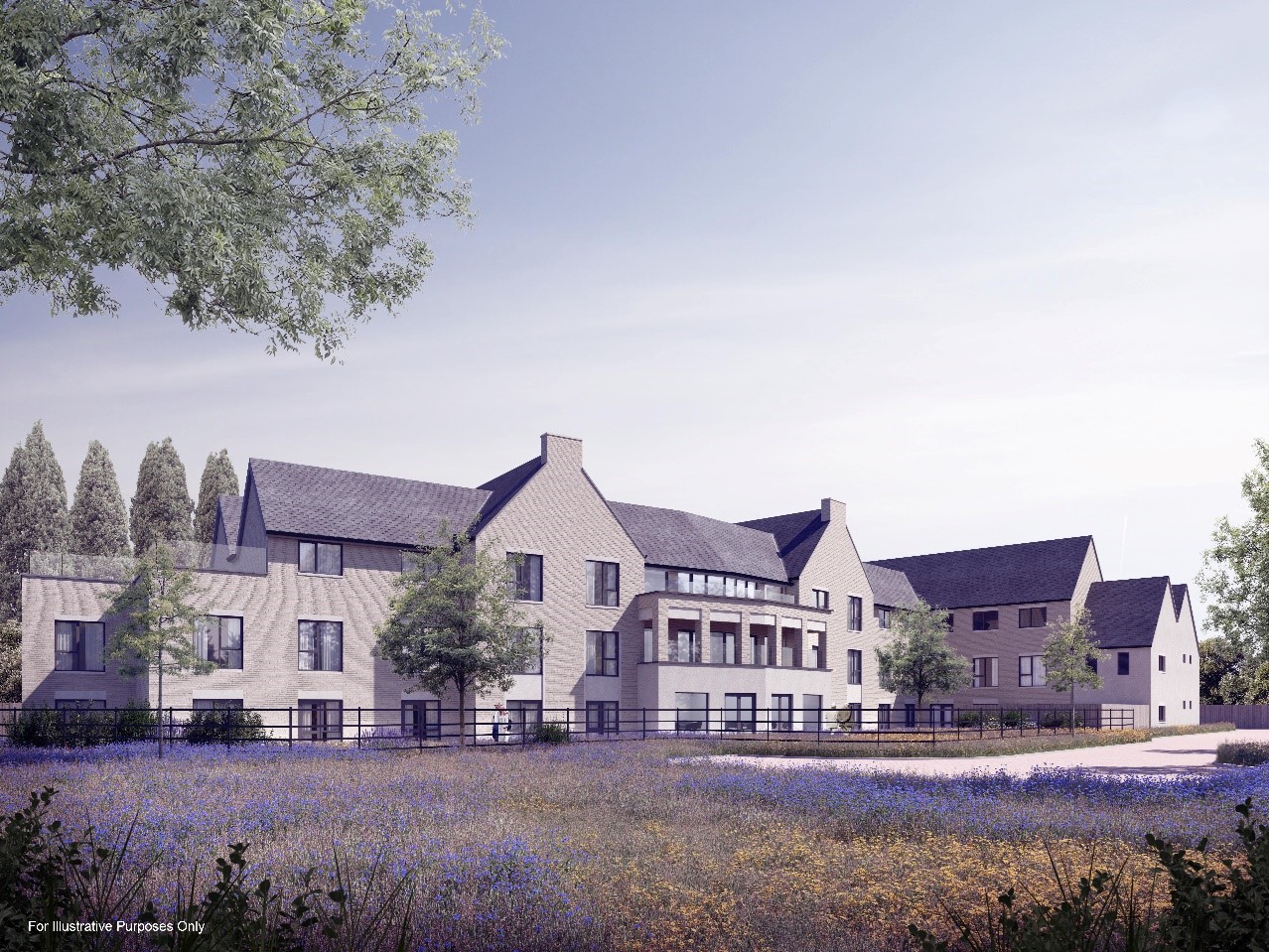 CGI of the planned care home development, provided by Torsion Care Ltd