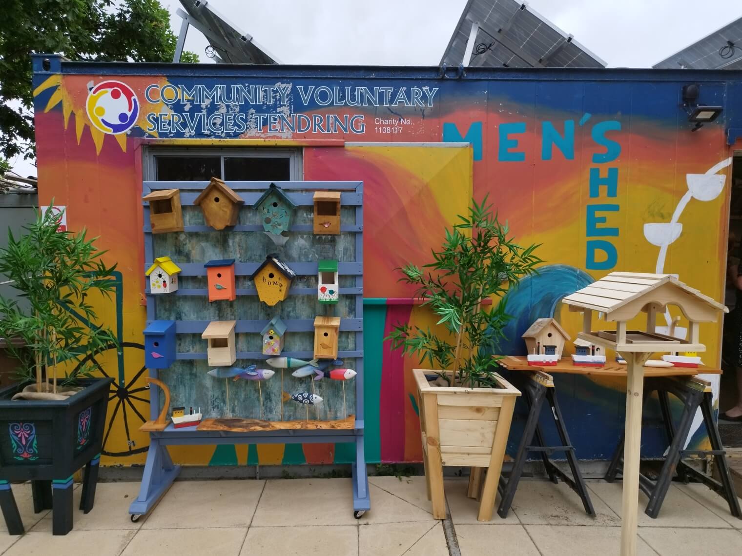 Men’s Shed at Kennedy Way Community Garden in Clacton-on Sea