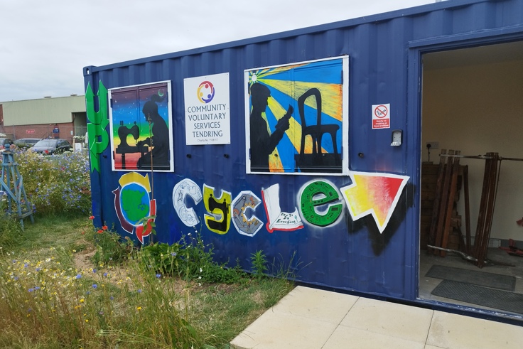 Men’s Shed at Kennedy Way Community Garden in Clacton-on Sea