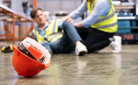 reporting an accident at work safety information sheet