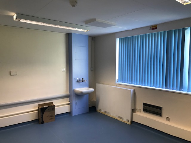 Refurbishing a health centre to accommodate a COVID-19 hot clinic at Redruth Health Centre