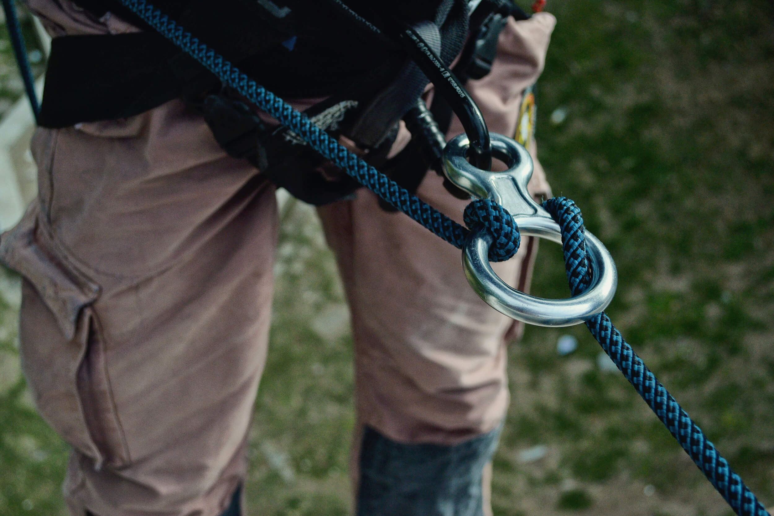 abseiling harness